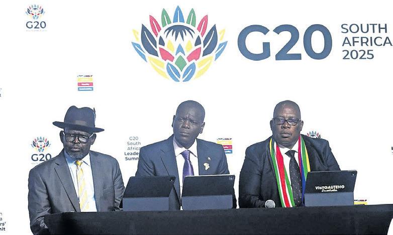 SA is poised for successful G20 despite the absence of key leaders, says Lamola