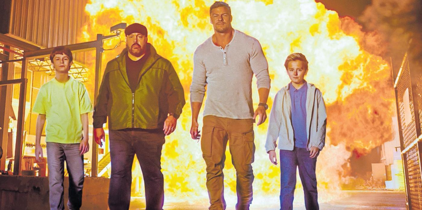 Even a talented cast can’t save this misfiring action-comedy