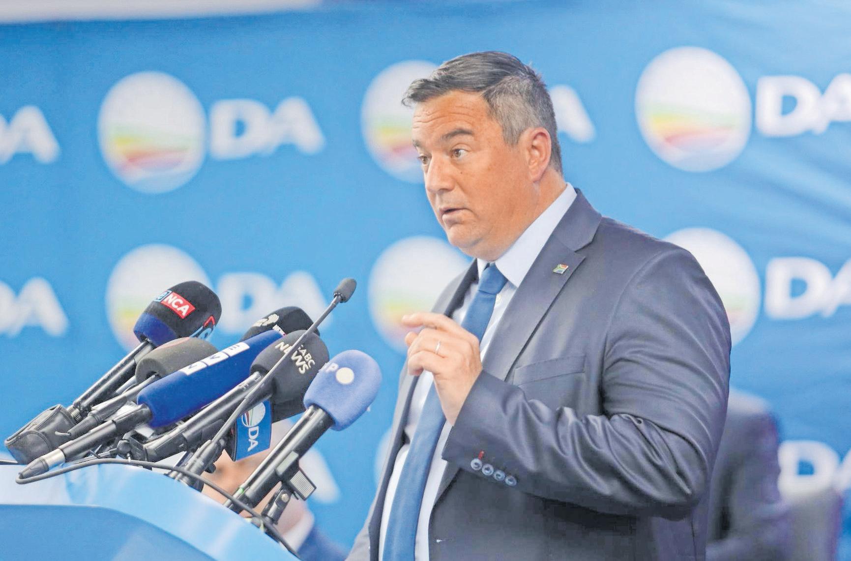 Steenhuisen faces cadre deployment allegations