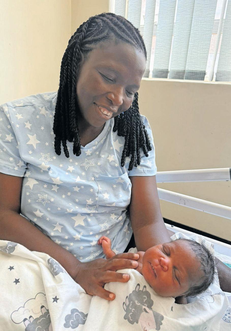 Strand woman achieves her motherhood dream