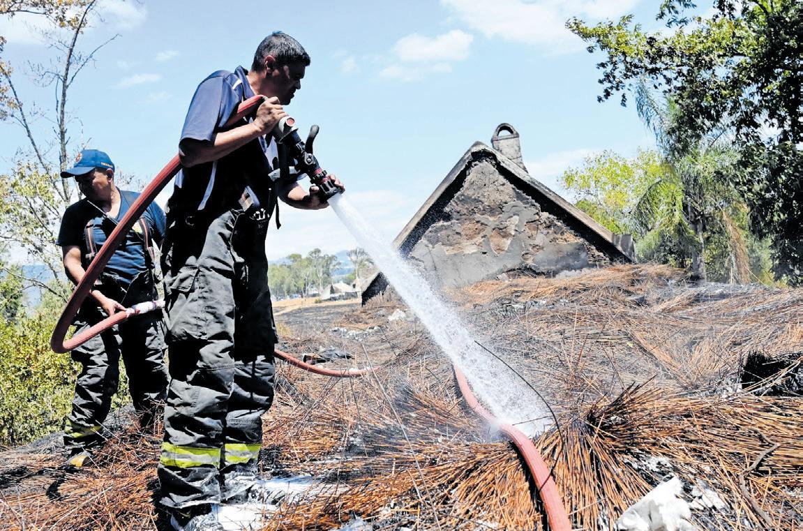 Historic Roggeland farmstead damaged in wildfire crisis