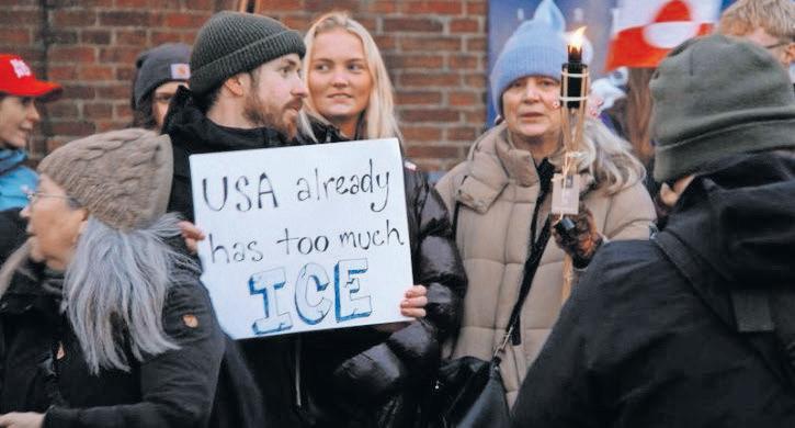 Protests against US' push on Greenland