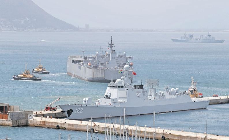 SA’s naval drill was not about taking sides