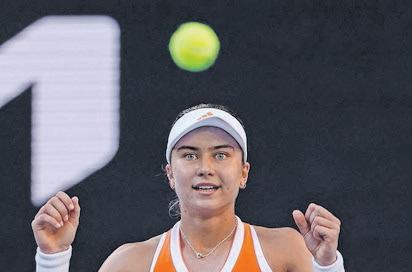 Jovic dismisses ‘underdog’ label with Sabalenka looming