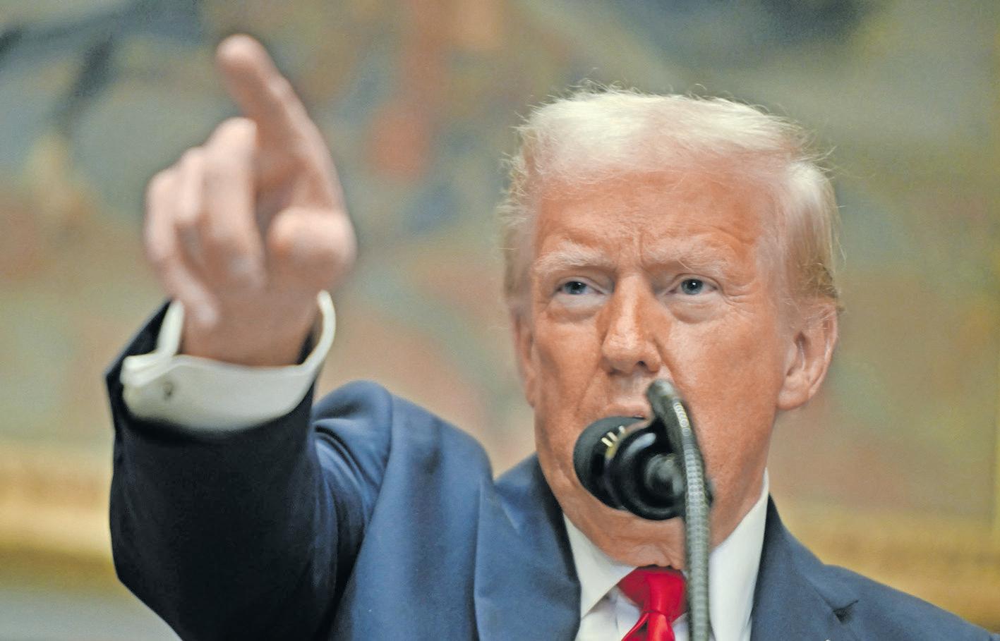 Trump doubles down on tariffs