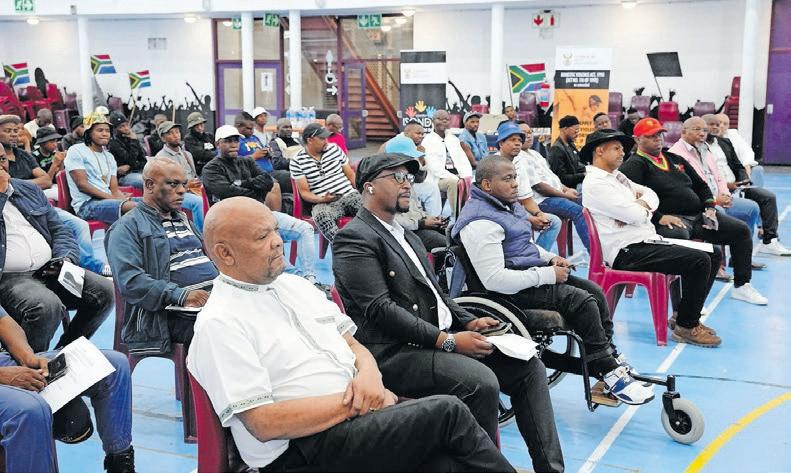 Men discuss mental health, GBV