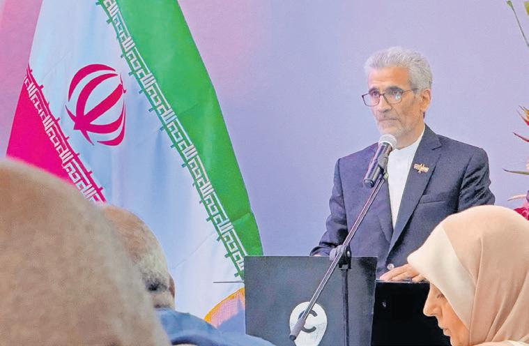 Iran's ambassador warns of global consequences