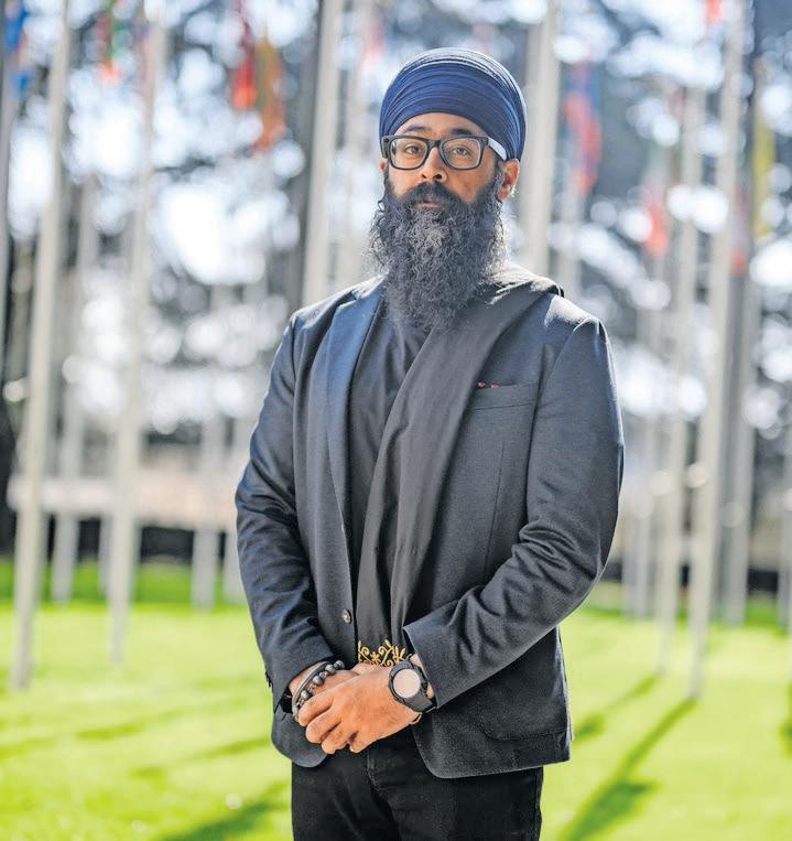Sikh activist defies threats