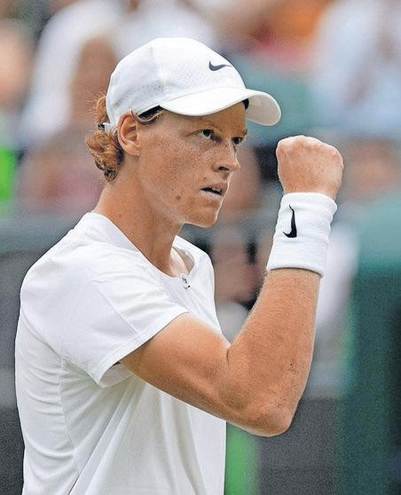 Defending champ Sinner survives five-set first-round scare