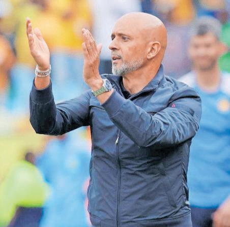 Cardoso warns Sundowns not to ‘sleep’ against Cape Town City after Richards Bay rout