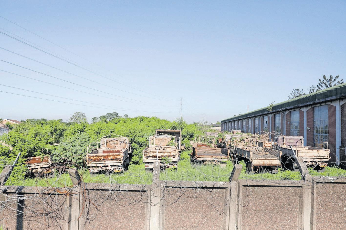 Neglected Merebank army base a safe haven for vagrants