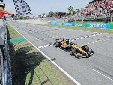 Piastri keeps reign going in Spain