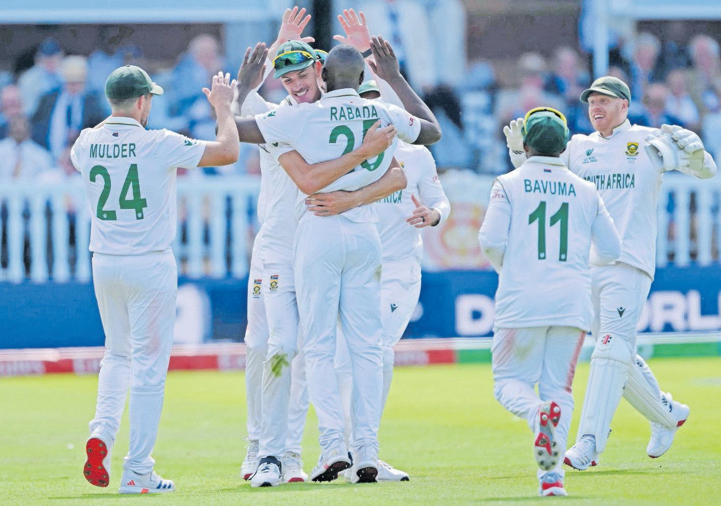 Kagiso Rabada shines as Proteas face tough challenge in WTC Final