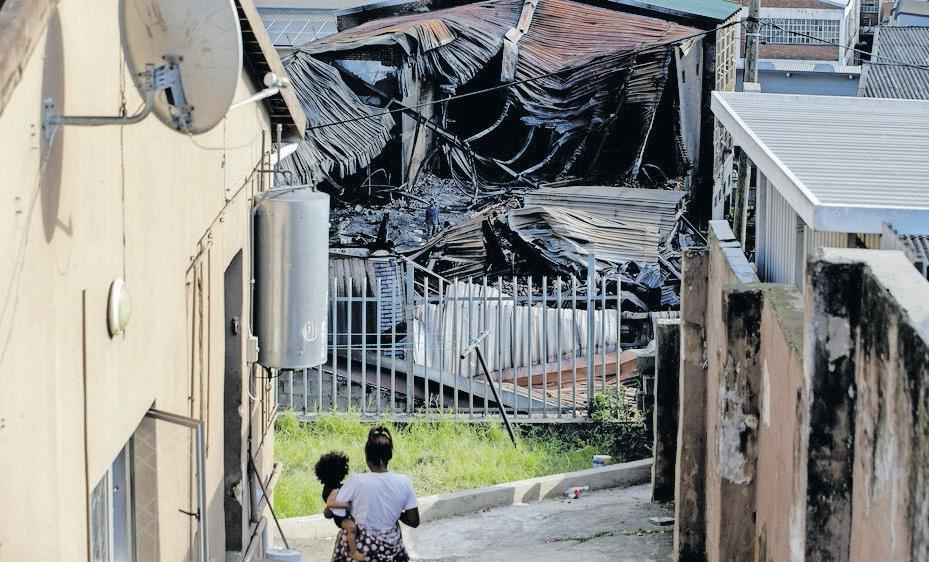 Factory fire safety concerns for Wentworth residents