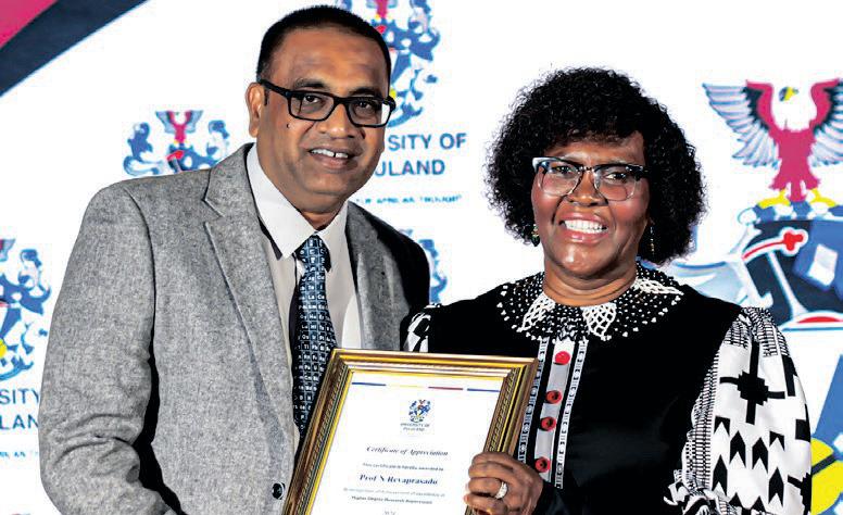 Prof Revaprasadu ranked 12th best material scientist in SA in 2025