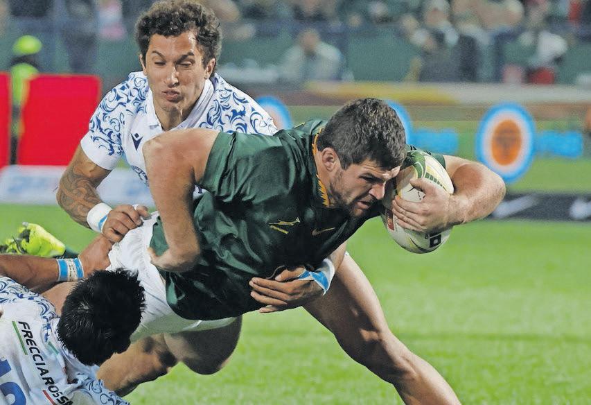 Erasmus, Springboks stoke the fire ahead of second Italy Test