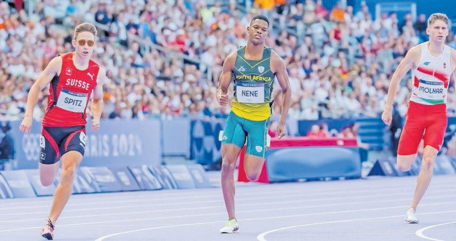 SA 400m star Nene prepares for London Diamond League showdown