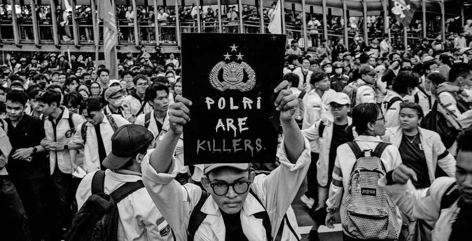 20 missing after Indonesia protests