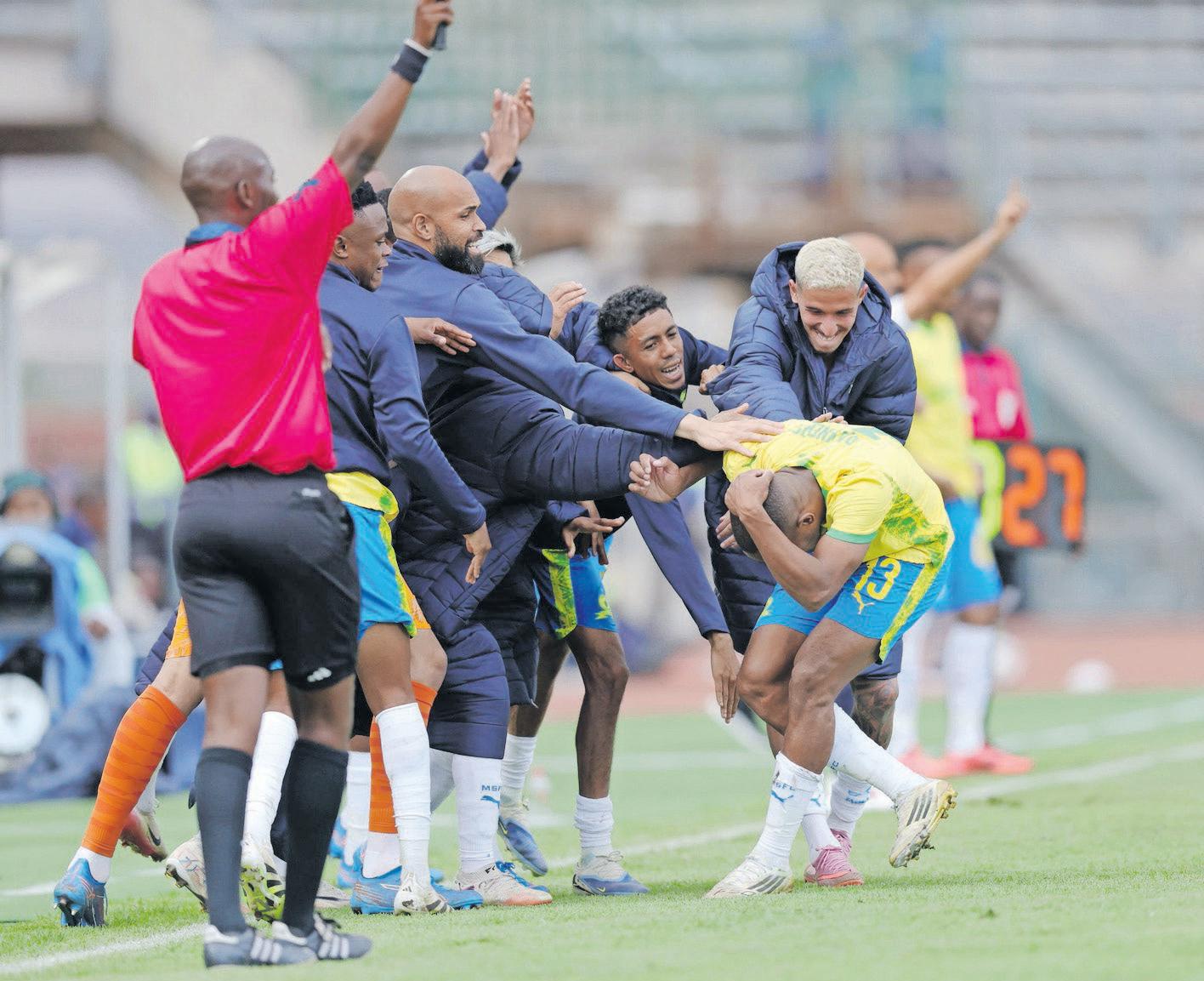 Sundowns soar to the top of the Premiership table