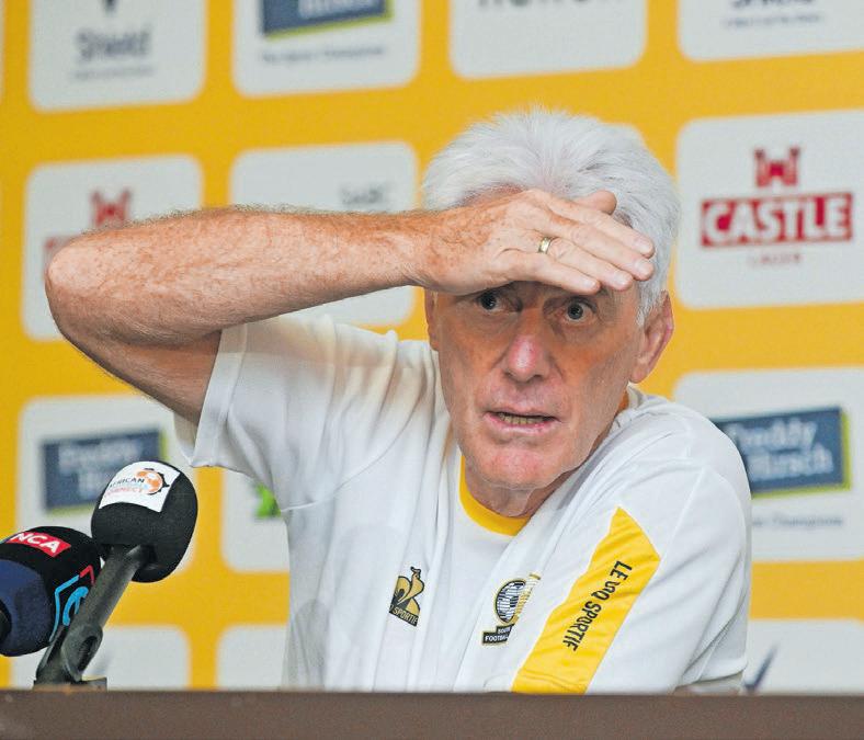 Bafana must win and hope for help, admits coach Broos