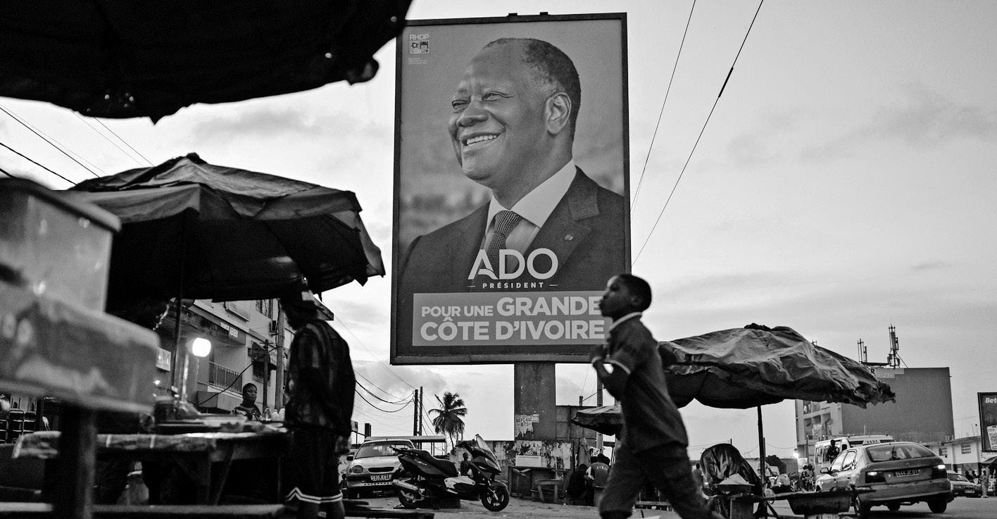 Leading Ivorian political scene