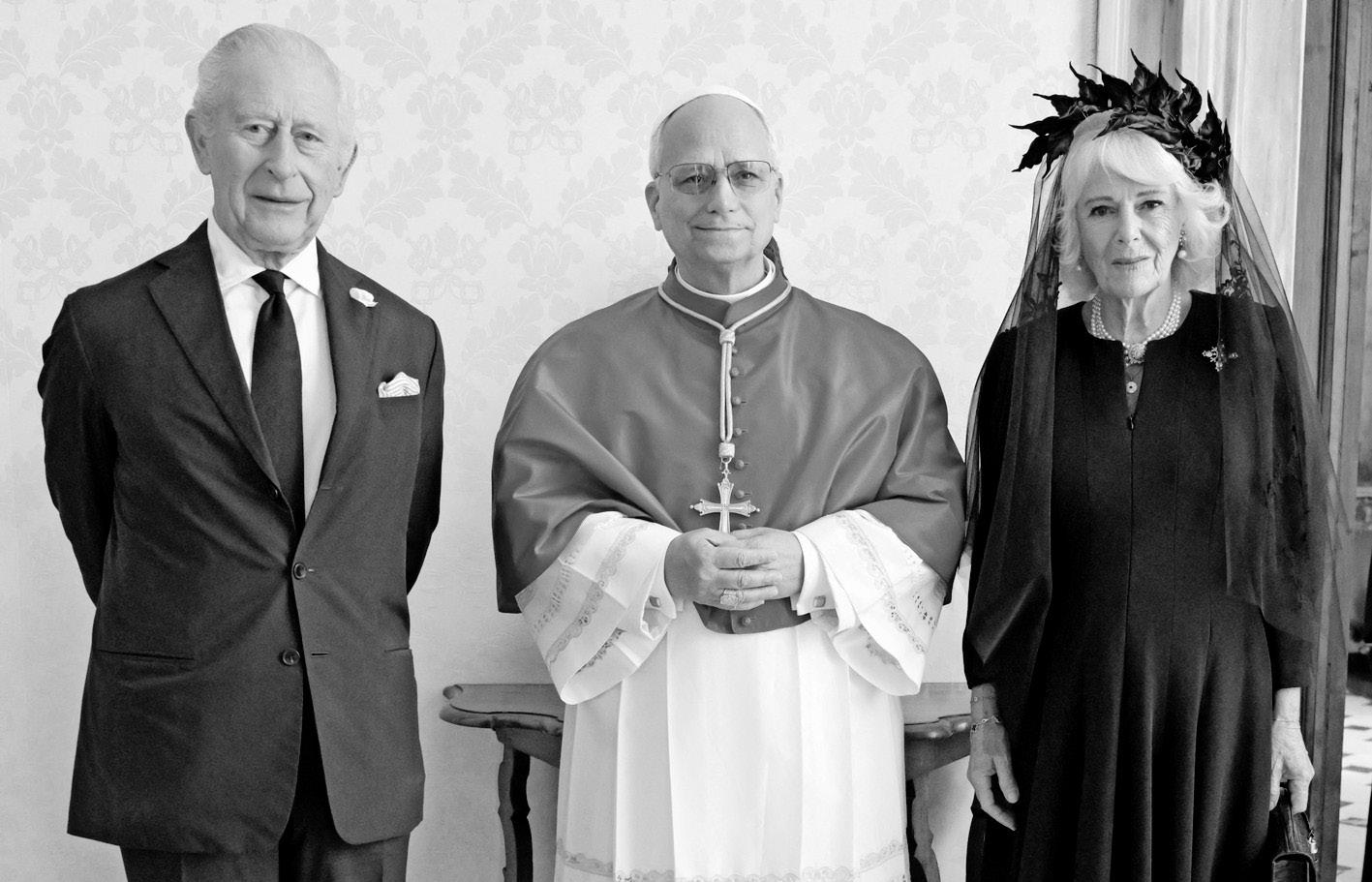 King Charles meets Pope Leo for historic prayer