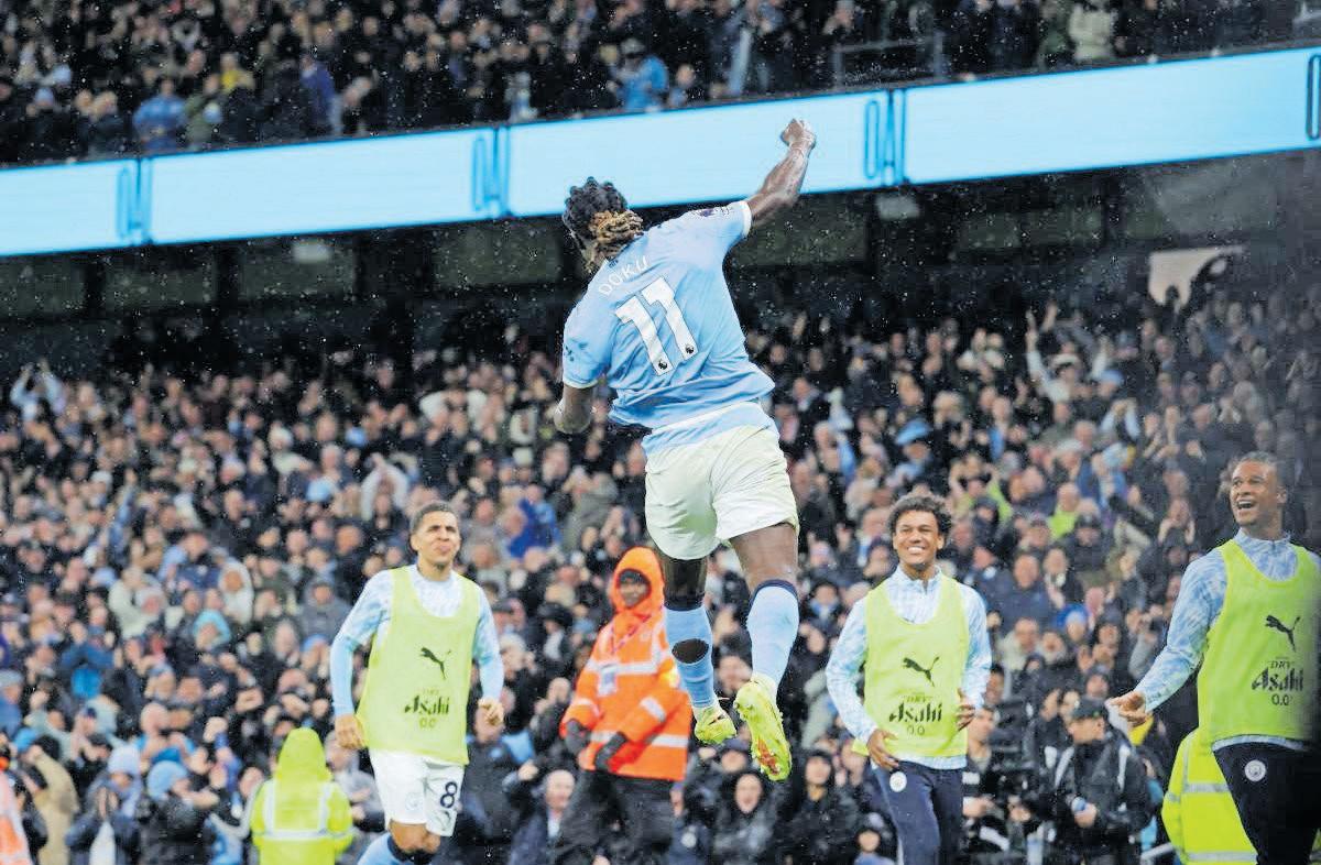 City surge, Arsenal slip and Estevão shines