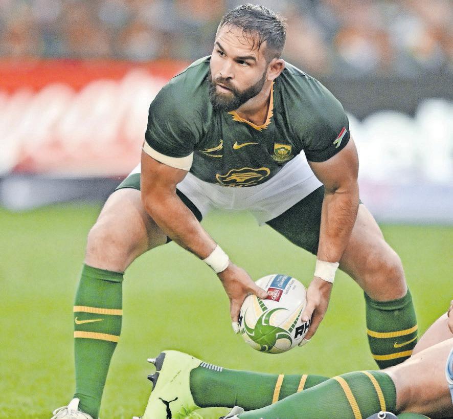 Player shortages force Boks into unusual bench split