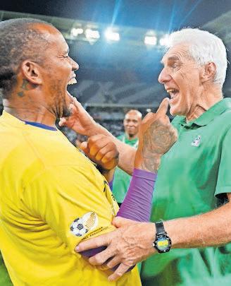 Bafana can run with the big dogs, says Mphela