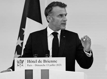 Macron stresses co-operation, mutual understanding in speech