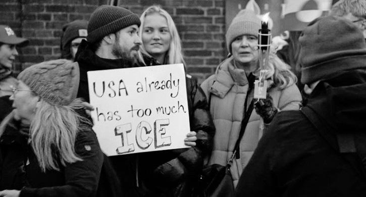 Protests against US' push on Greenland