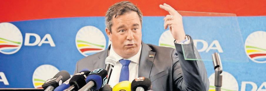 Steenhuisen's minister role in doubt after party race exit