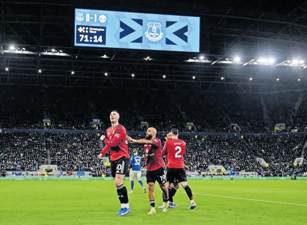 Sesko fires the Red Devils out of limbo