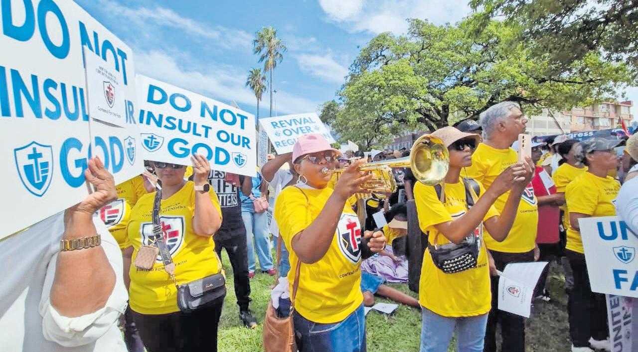 Fed-up residents stage protests