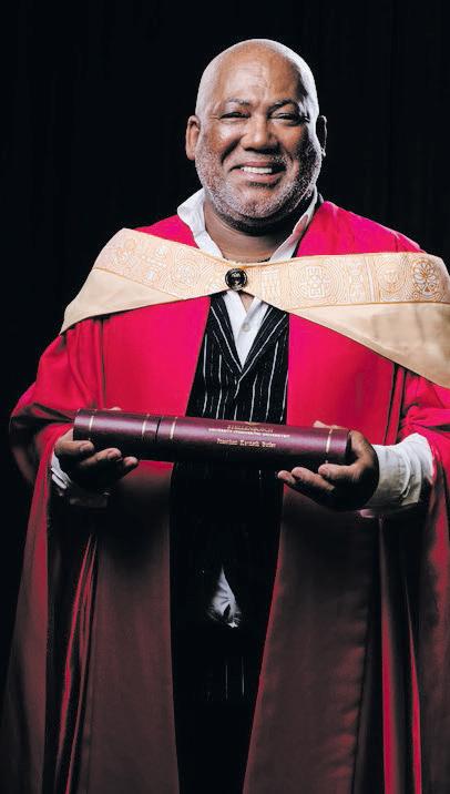 Jonathan Butler honoured by Stellenbosch University