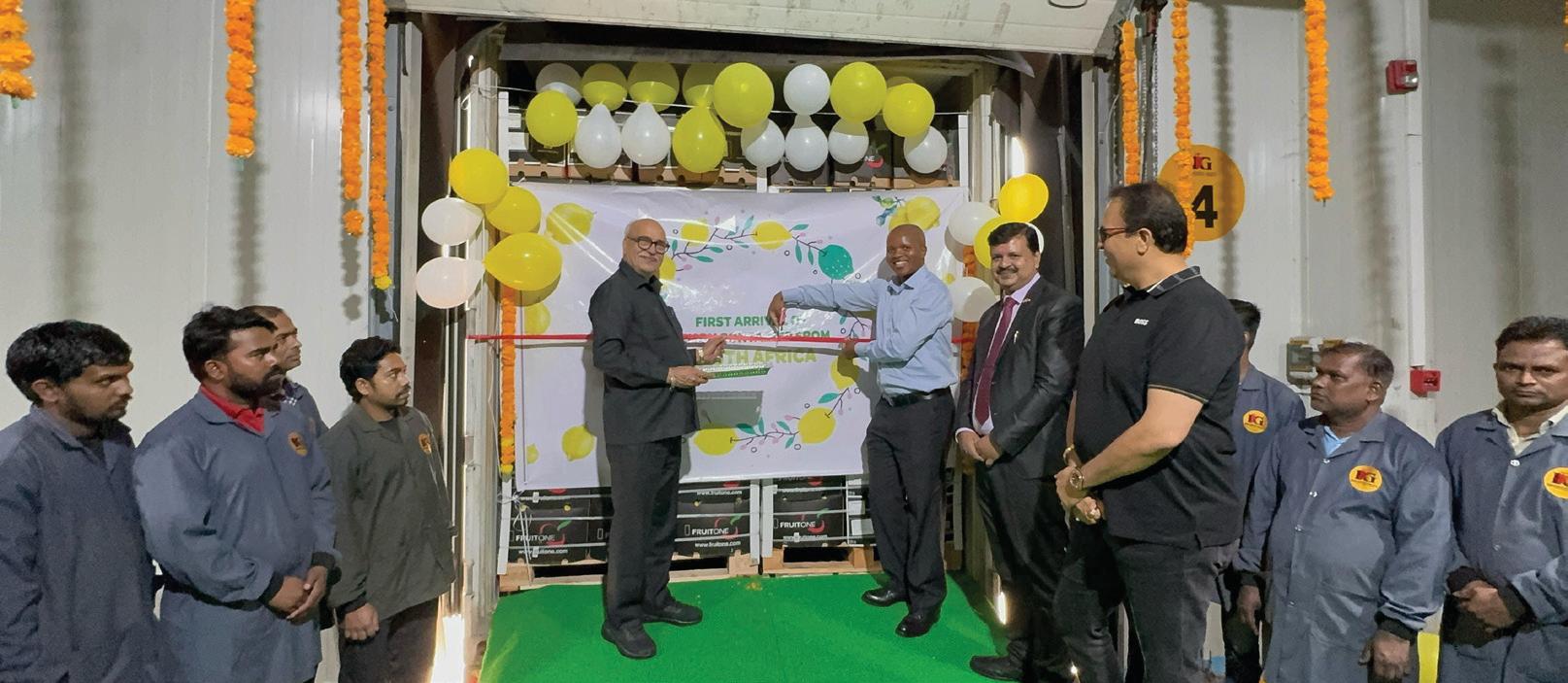 South African lemons make a grand debut in India for the 2025 citrus season