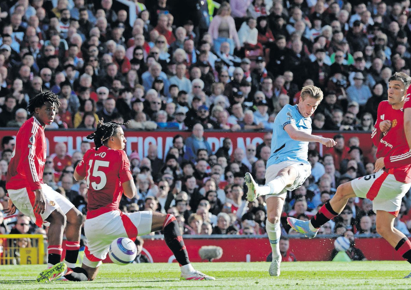 Reds falter in rare moment, Manchester witness dull draw
