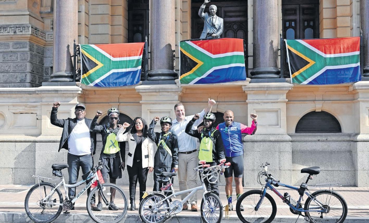 Gauta BMX cyclists inspire with their epic journey from Limpopo to Cape Town