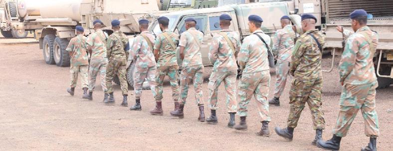 Stranded SANDF troops may be forced to evacuate from DRC by land