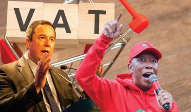 DA and EFF unite in court to challenge VAT increase and protect the poor