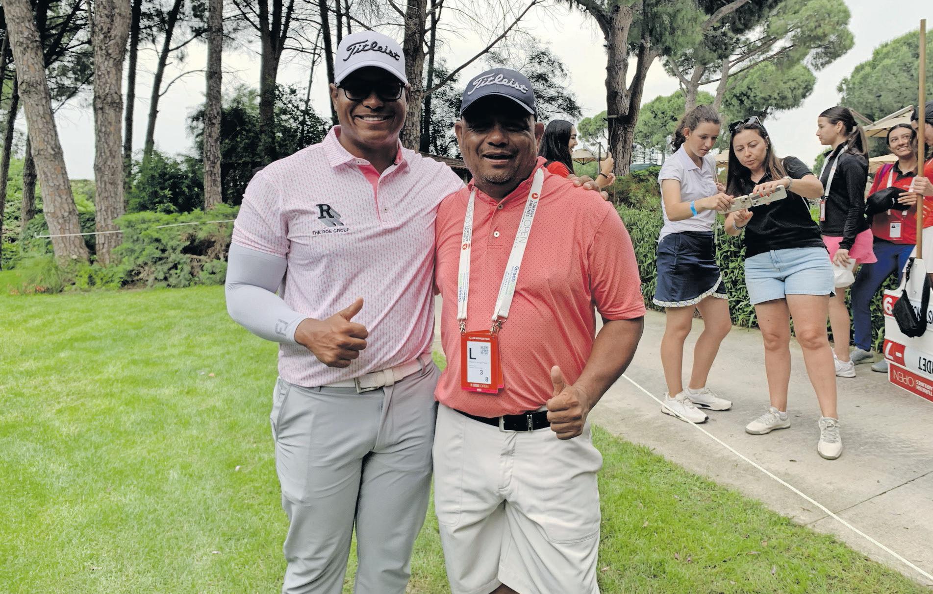 The life of a professional golfer is no laughing matter ... just ask Robin Williams