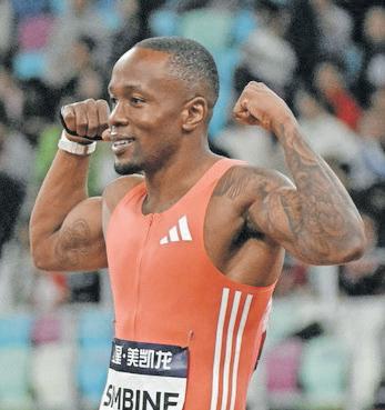 Simbine bags Diamond League hat-trick as Nene, Sekgodiso also shine