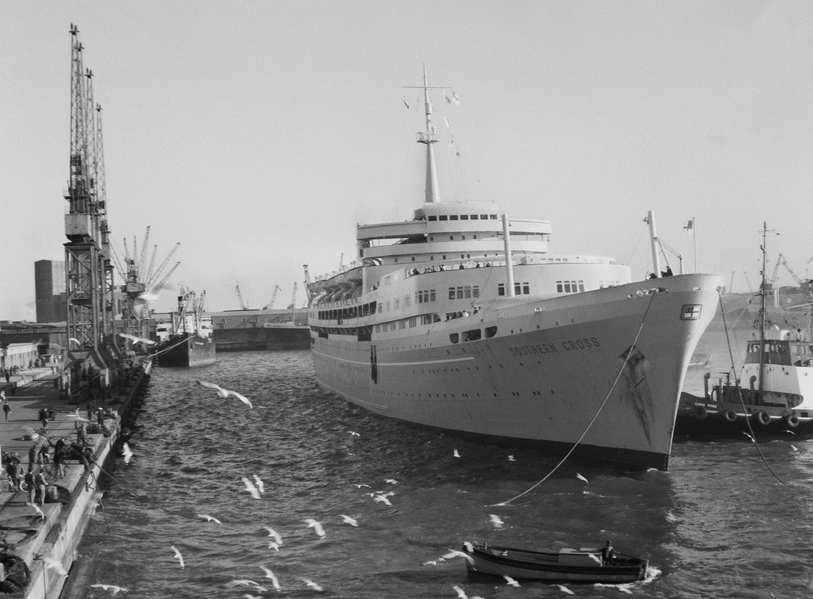 SHAW SAVILL'S REMARKABLE SOUTHERN CROSS OUTLIVED THE COMPANY