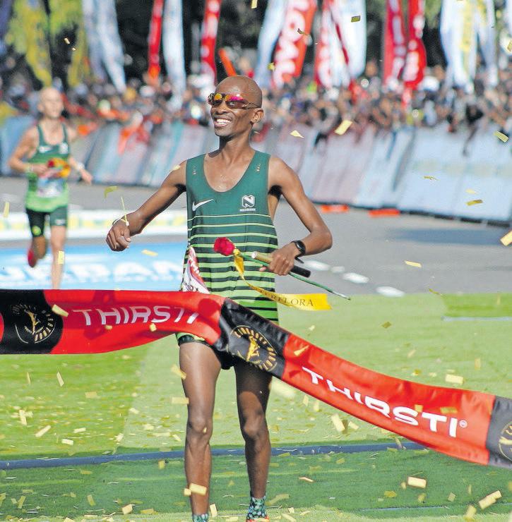Tete Dijana triumphs at Comrades while Gerda Steyn secures fourth title