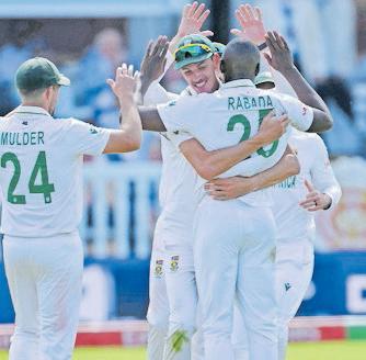 Rabada shines as Proteas face challenge