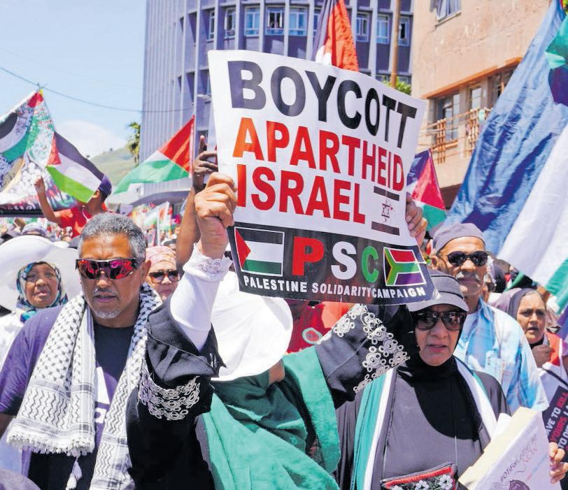 Cape Union Mart accused of attempting to silence Palestinian rights activists