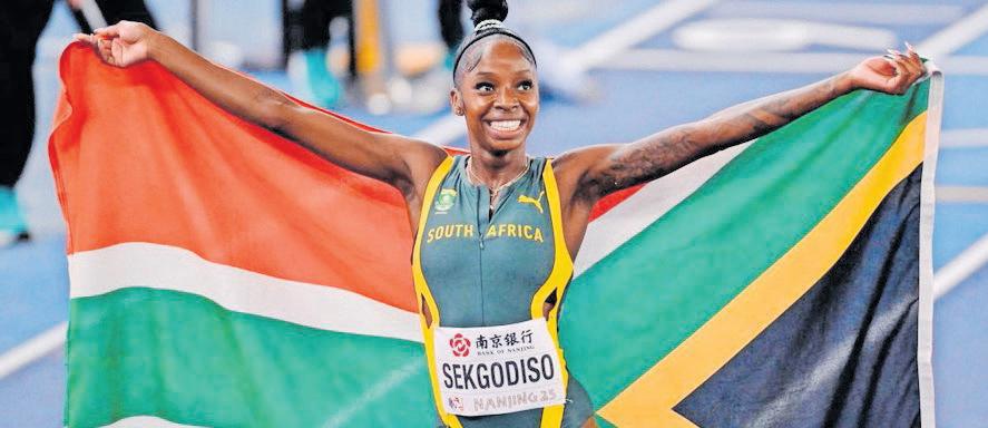 Sekgodiso thrilled with ‘MR PB’ after stunning run in Ostrava