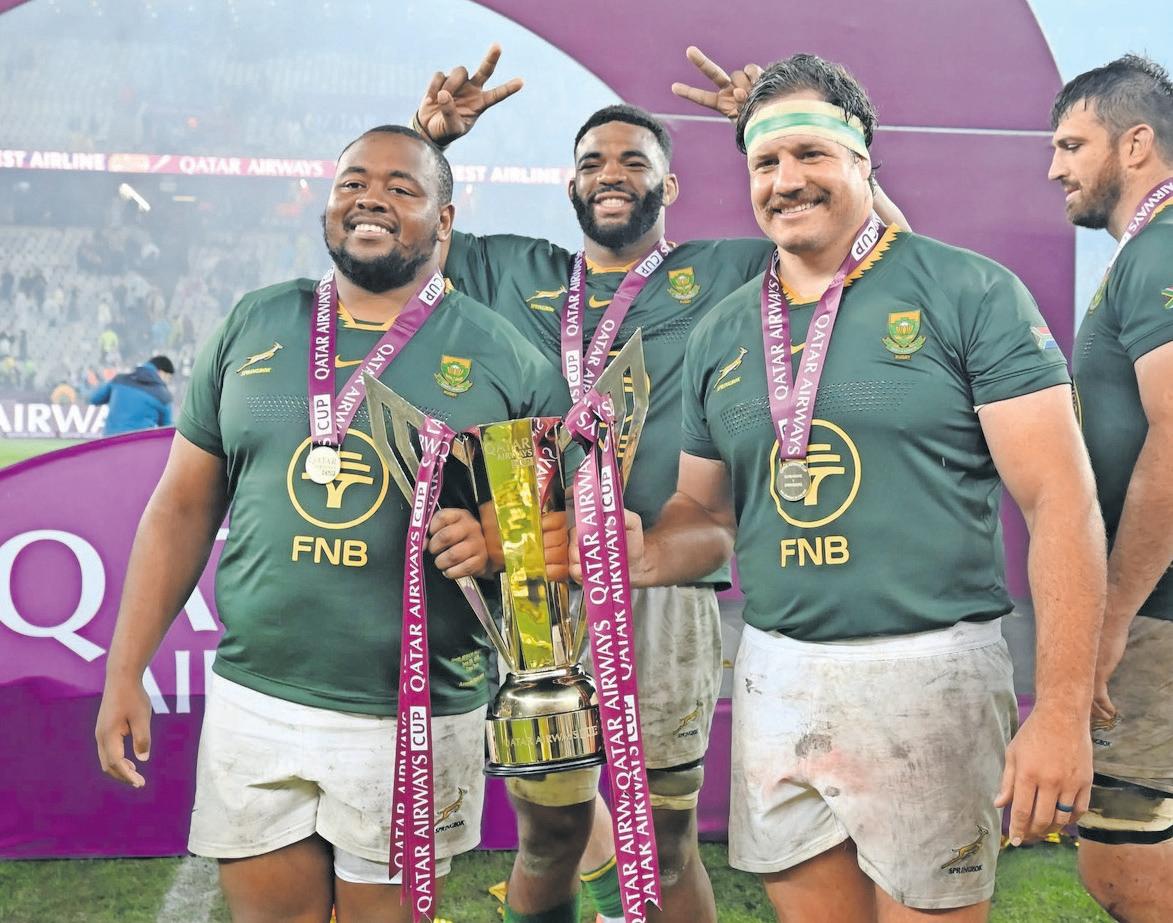 Prop Fouche focused on the Springbok debut not the fall