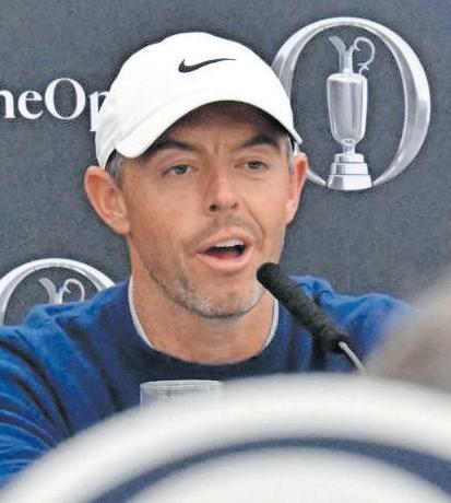 MCILROY OPEN IN EMBRACING ROYAL PORTRUSH PRESSURE