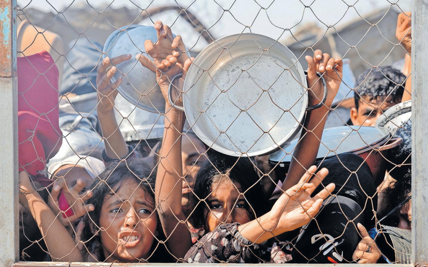 SAVE GAZA CHILDREN FROM STARVATION